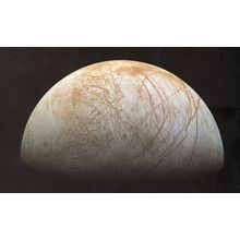 Jupiter Moon Europa Galileo Spacecraft Water Ice Salts Photo Postcard