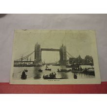 TOWER BRIDGE. HAMPSHIRE COUNTY COUCIL SCHOOL ATTENDANCE card/