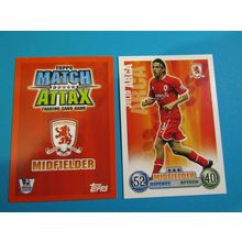 Julio Arga - Middlesbrough - Match Attax 2007/08 Football Card