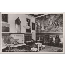The Tapestry Room, Penshurst Place, Kent, c.1950 - RA Series RP Postcard