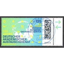 GERMANY 2025: CENTENARY ACADEMIC EXCHANGE SERVICE - 125c CTO FULL GUM (G19)