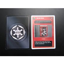 Star Wars 1995 Premiere Decipher CCG W/B Card Blast Door Controls DS