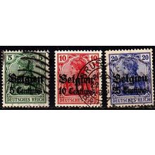 GERMANY REICH Besetzung [Belgien] MiNr 0001 ex ( O/used ) [01]