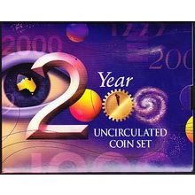 2000 Australia Mint Coin Set Millennium Celebrations