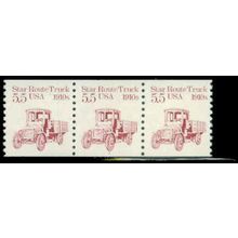 2125 5.5c Star Route Truck Fine MNH Dry Gum PNC 1/3 R0538