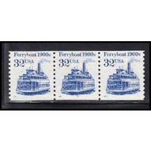 Used 2466 32c Ferryboat Very Fine PNC 5/3 PA2963