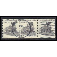 Used 1897A 2c Locomotive (3) L....-a, CA. E0056