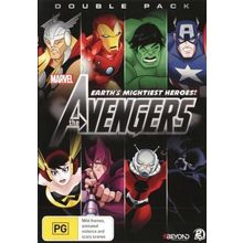 Marvel The Avengers Earth's Mightiest Heroes Double Pack DVD