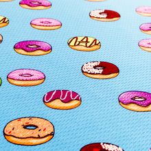 Cutie Ties Tie On Dog Bandana Large Donuts