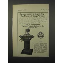 1924 Steel Products Universal Gauge Grinder Ad