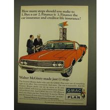 1966 GMAC Time Payment Plan Ad - How Many Stops