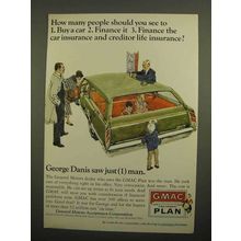 1966 GMAC Time Payment Plan Ad - How Many People