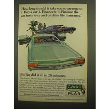 1966 GMAC Time Payment Plan Ad - How Long