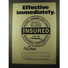 1966 Insured Savings and Loan Associations Ad!