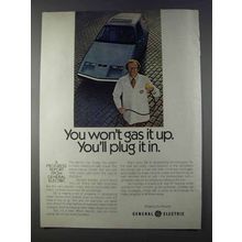 1980 General Electric Cars Ad - You Won't Gas It Up