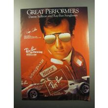 1987 Ray-Ban Sunglasses Ad - Danny Sullivan