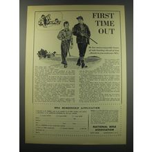 1957 National Rifle Association Ad - First Time Out