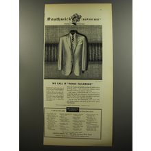 1953 Southwick Warwick Jacket Ad - We call it tonic tailoring
