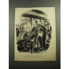 1954 Cartoon by Whitney Darrow, Jr. - Your work has been splendid, Martin
