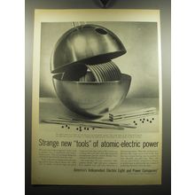 1957 America's Independent Electric Light and Power Companies Ad - Atomic