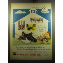 1957 Buster Brown Shoes Advertisement - Duke and Barton