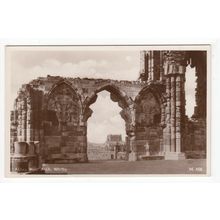 The West Arch Whitby Abbey RP Postcard 456