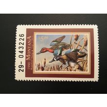 ICOLLECTZONE US Montana 1990 MT38 Duck Stamp VF NH