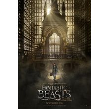 Fantastic Beasts and Where to Find Them (2016)_1 Movie Film Poster Canvas iconic