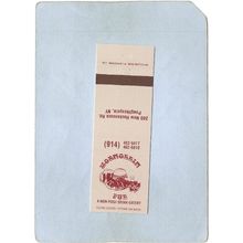 New York Poughkeepsie Matchcover Hobnobbin Pub 280 New Hackensack Rd ny_bo~2222