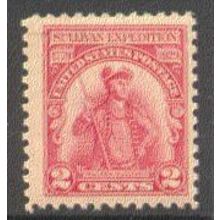 657 2c General John Sullivan Fine Plus MNH Q0858