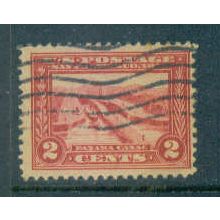 Used 398 2c Panama Canal Fine M06103