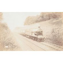 Great Western Express Carlisle Station Old 143 Railway Train Real Photo Postcard
