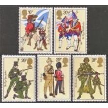 1983 Army Uniforms_Unmounted Mint BR1-2a