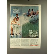 1977 Johnson 25 Outboard Motor Ad - Kid Brother