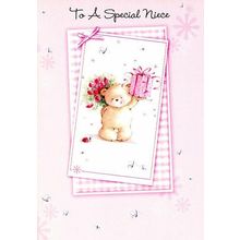 To A Very Special Niece - Birthday Greeting Card - 06438