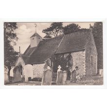 St Mary's Church Tortington Postcard West Sussex