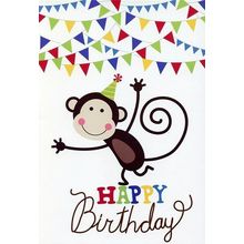 Happy Birthday - Juvenile Birthday Greeting Card - 01051