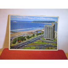 NORTH BEACH, DURBAN S. AFRICA used postcard 1963 postmark =