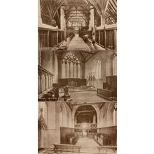 St Marys Hospital Chichester Chapel 3x Vintage Postcard s
