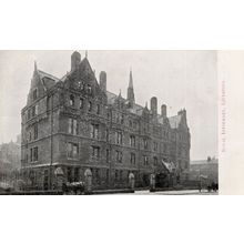 Royal Infirmary Liverpool Antique Hospital Postcard