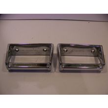 1955 CHRYSLER 4D FRONT SEAT BACK GRAB HANDLES #1575955 NEW YORKER WINDSOR DELUXE