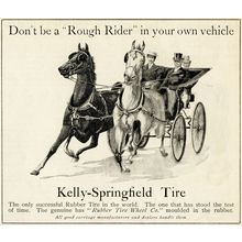 OldDesignShop_KellySpringfieldTireAd Poster Canvas Movie Film Print A0 A1 A2 A3