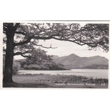 ED 476 KESWICK -CATBELLS, DERWENTWATER. RP POSTCARD