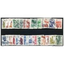 1958/1962 26 different values - #52 fine used (o)