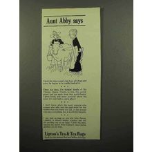 1941 Lipton's Tea Ad