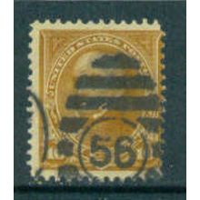 Used 283 10c Daniel Webster Average M05357