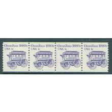 1897 1c Omnibus Fine MNH Dry Gum PNC 2/3+1 G0720
