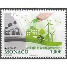 Monaco 2016 Yvert 3036 Neuf ** Cote (2017) 2.00 € Europa CEPT Pensez en vert
