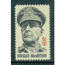 1424 6c General MacArthur Fine MNH Plt/4 LR 32304 MA1402