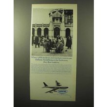 1964 Sabena Airlines Ad - 1,859 Students and Teachers